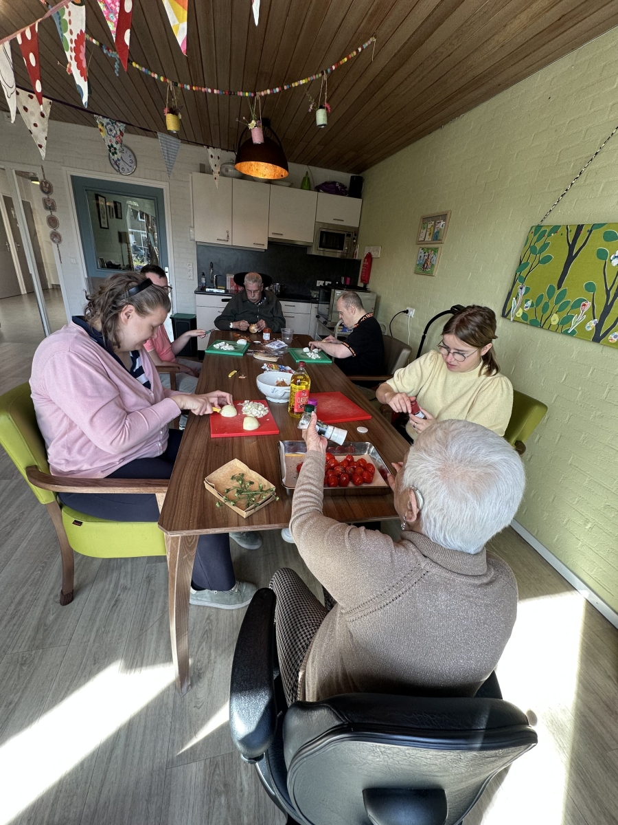 Marleen maakt een heerlijke lunch !