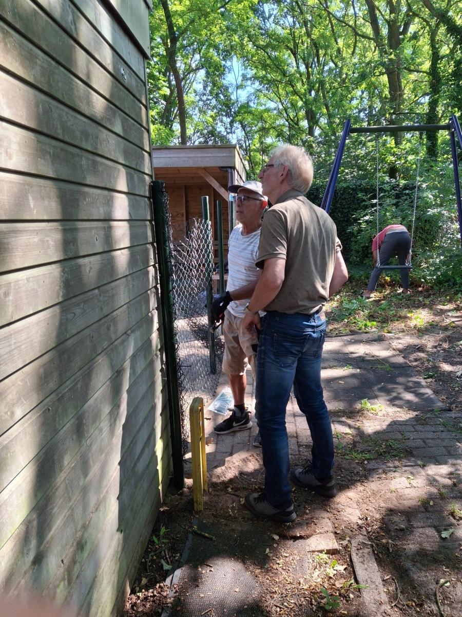 Hard gewerkt!